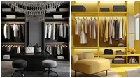 9 Inspirasi Warna Walk-in Closet, Ruangan Pakaian Jadi Terlihat Lebih Hidup