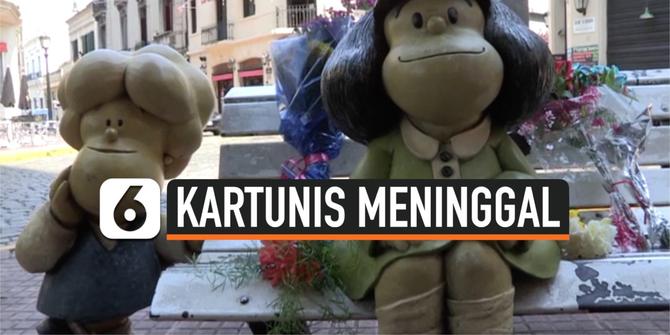 VIDEO: Kartunis Mafalda Meninggal Dunia di Usia 88 Tahun