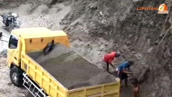  VIDEO Nekatnya Penambang Pasir di Jalur Lahar Dingin 