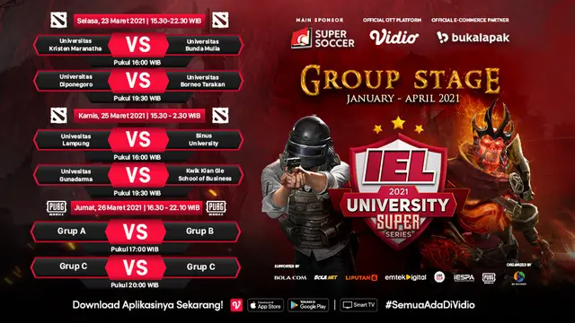 IEL University Super Series 2021