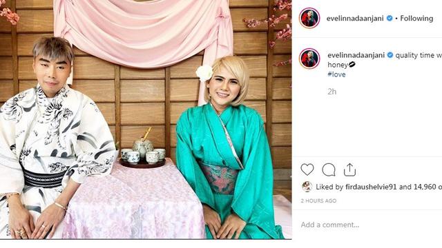 Roy Kiyoshi (Foto: Instagram/@evelinnadaanjani)