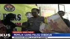 Kepada polisi, tersangka mengaku membeli uang palsu tersebut dari seseorang yang baru dikenalnya di media sosial facebook.
