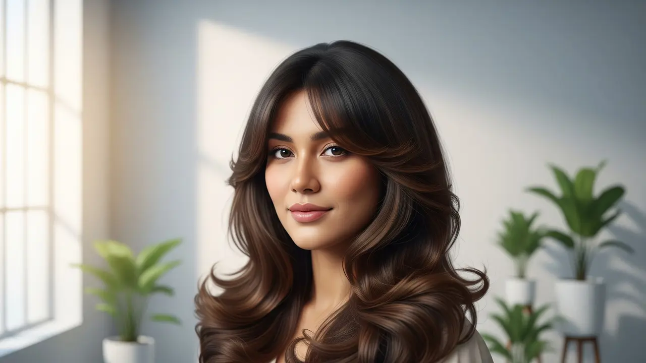 8 Model Rambut Panjang Layer untuk Rambut Bergelombang, Bikin Volume Alami dan Tampilan Lebih Modern