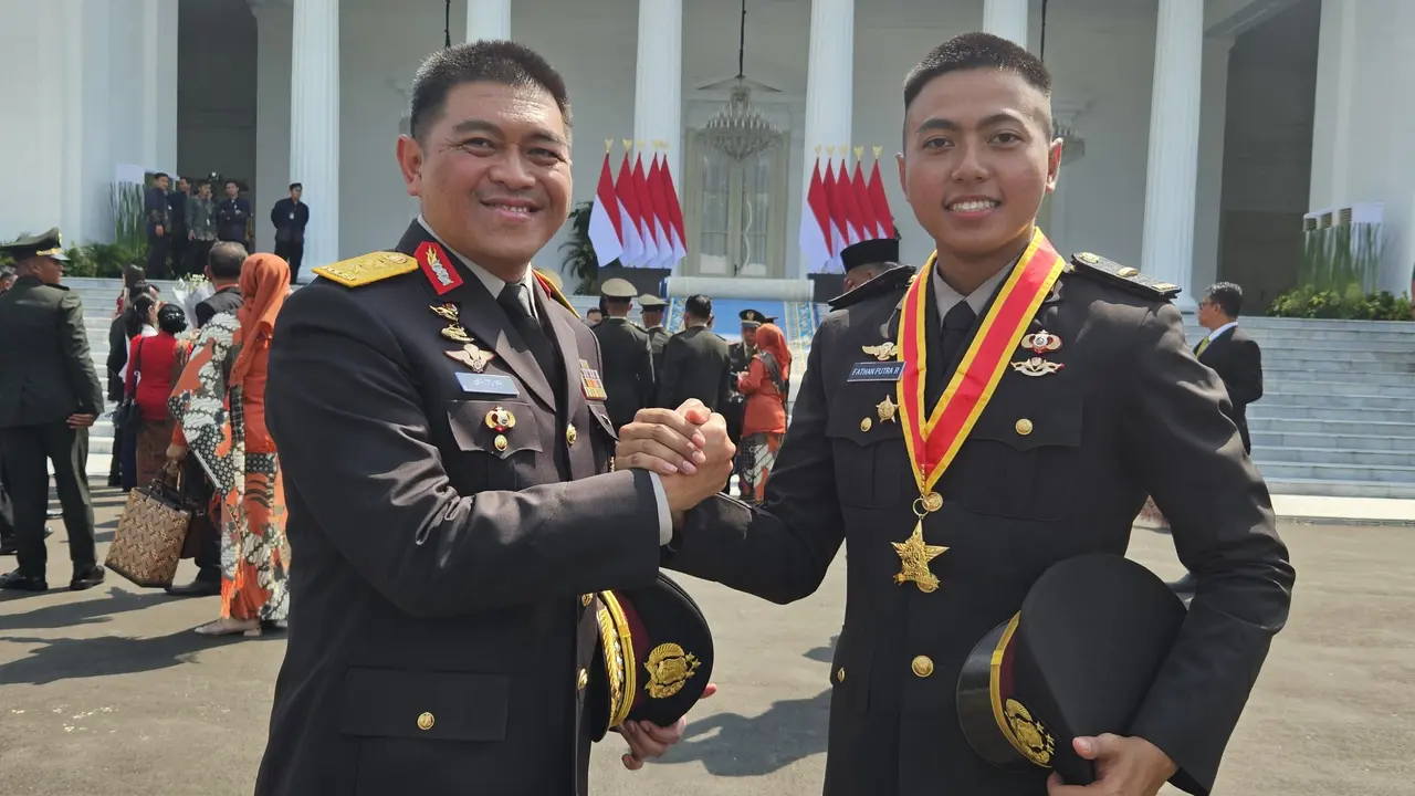 Fathan Putra Rifito, Sang peraih bintang Adhi Makayasa Akpol 2025.