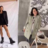 Meski sedang hamil, para ibu bisa tetap tampil modis dengan baju kerja. Intip inspirasi baju kerja yang modis dari Jennifer Bachdim hingga Julie Estelle [@jenniferbachdim @julstelle]