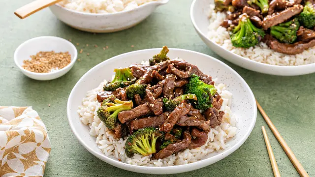 Resep Brokoli Daging Sapi Teriyaki