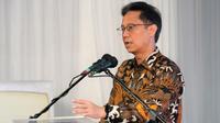 Menteri Kesehatan RI Budi Gunadi Sadikin memberikan sambutan dalam peresmian RS Mayapada Bandung, Jawa Barat pada 6 Maret 2023. (Dok Kementerian Kesehatan RI)