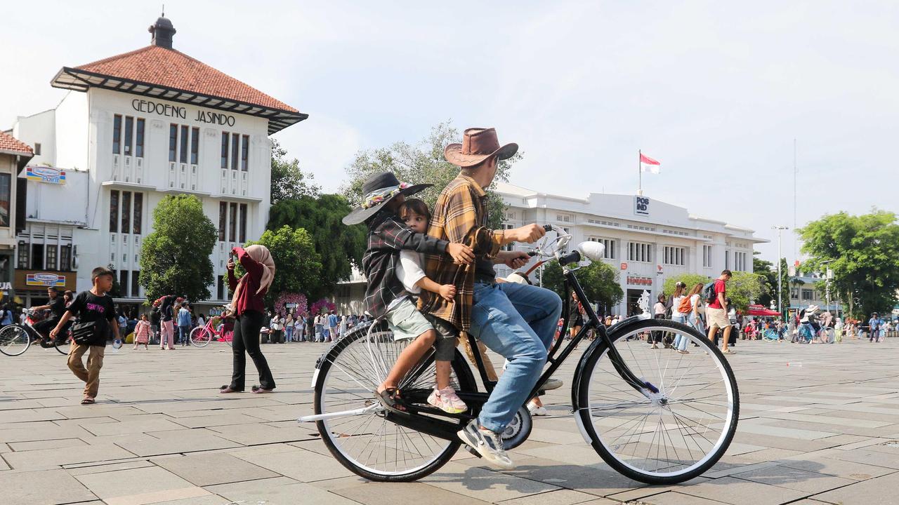Libur Lebaran 2025, Kota Tua Jakarta Ramai Dikunjungi