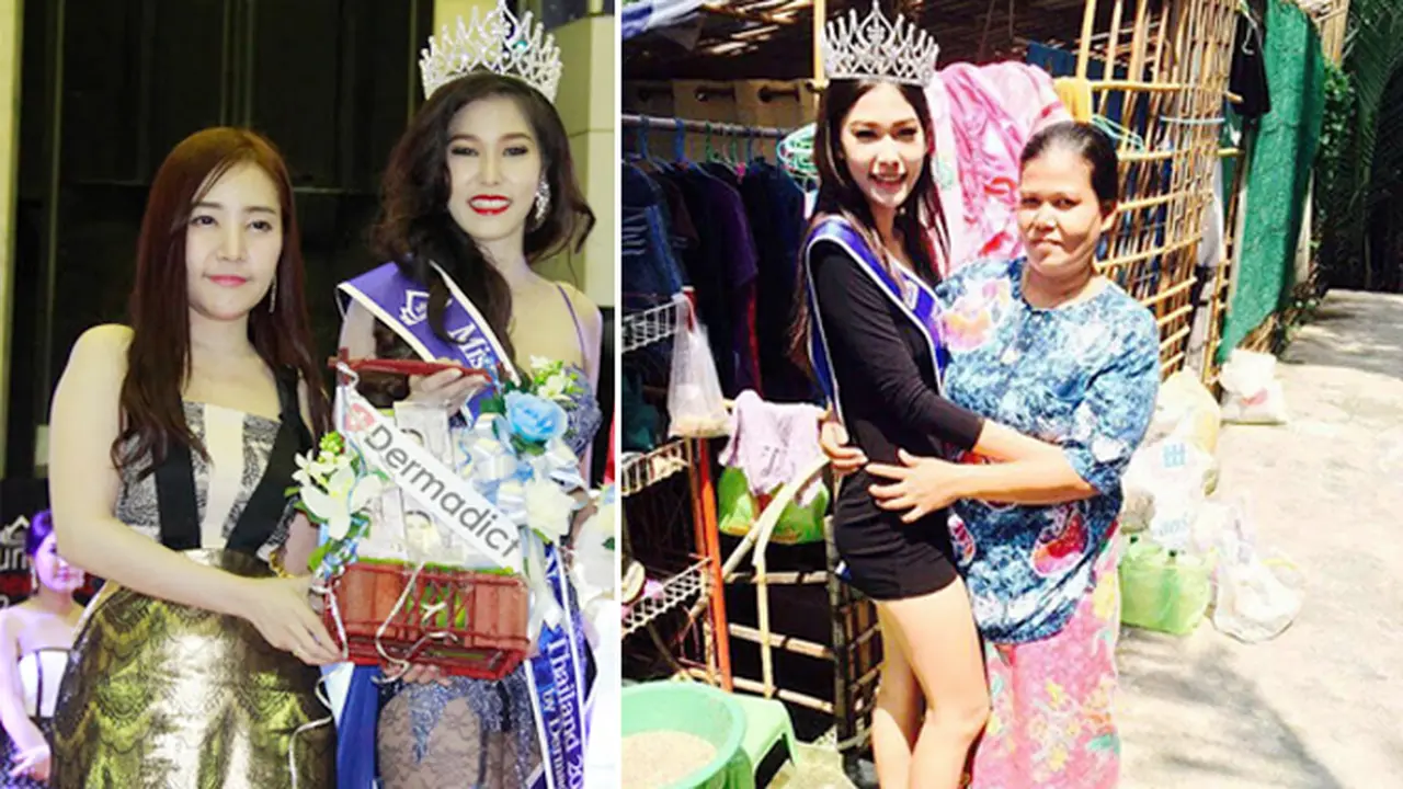 Kisah Miss Thailand yang Sujud di Kaki Ibunya Buat Publik Haru