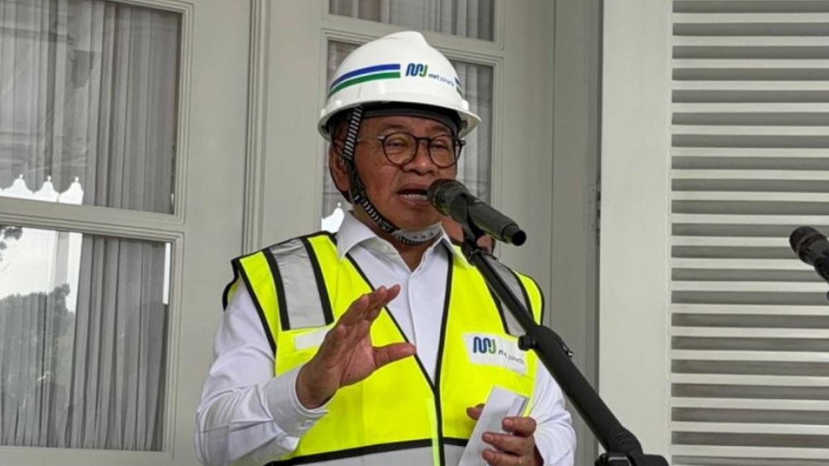 Pramono Beberkan Progres Pembangunan MRT Fase 2A Bundaran HI-Kota Tua