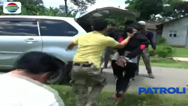 Polres Lampung Gerebek Rumah Pemilik Senjata Api Ilegal
