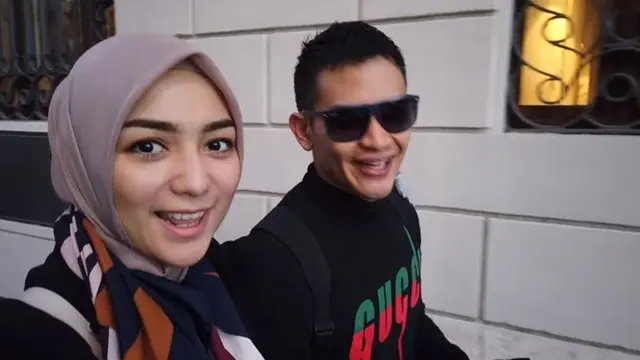 6 Momen Mesra Citra Kirana dan Rezky Aditya di Roma, Destinasi Pertama Honeymoon