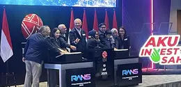 PT RANS Entertainment Indonesia Tbk (RANS) mencatatkan saham perdana di Bursa Efek Indonesia (BEI), pada Jumat, (10/7/2026). (Foto: Liputan6.com/Immanuel Christian)
