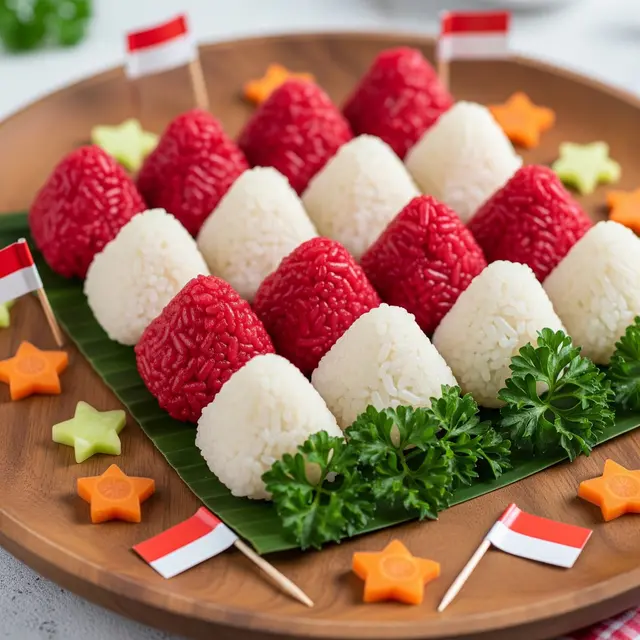 Ide Makanan Bertema 17 Agustus (AI Generated)