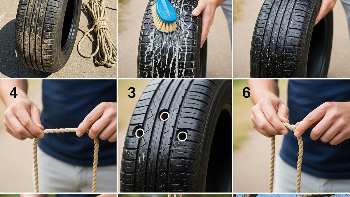 7 Cara Membuat Ayunan dari Ban Bekas, Aman dan Mudah untuk Halaman Rumah