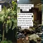 Sosok Dokter Wayan Viral karena Hidup Sendiri di Rumah Besar yang Terbengkalai dan Penuh Sampah (Tangkapan Layar TikTok/@iiarsss)