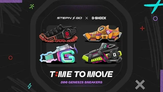 Casio dan STEPN GO Luncurkan NFT Sneakers, Desainnya Lucu-lucu