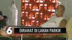 Penambahan pasien Covid-19 masih terus terjadi di sejumlah daerah. Tak hanya tenda darurat, rumah sakit bahkan terpaksa menjadikan lahan parkir sebagai ruang IGD bagi pasien Covid-19.