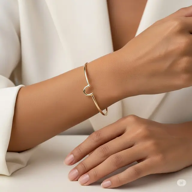 Model Gelang Emas Terbaru untuk Ibu Sosialita. Foto: Gemini