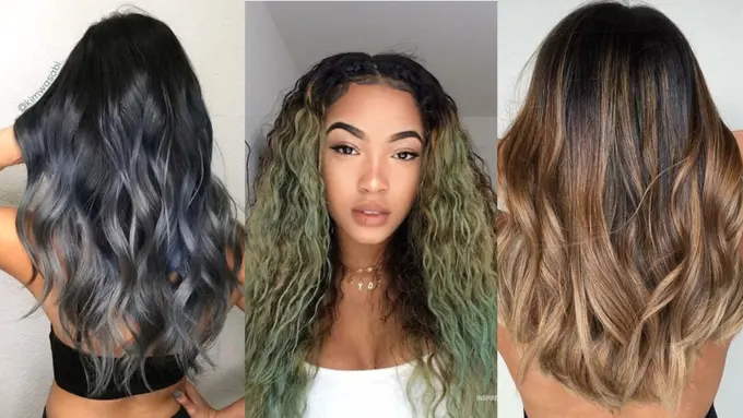 Inspirasi Warna Rambut Ombre