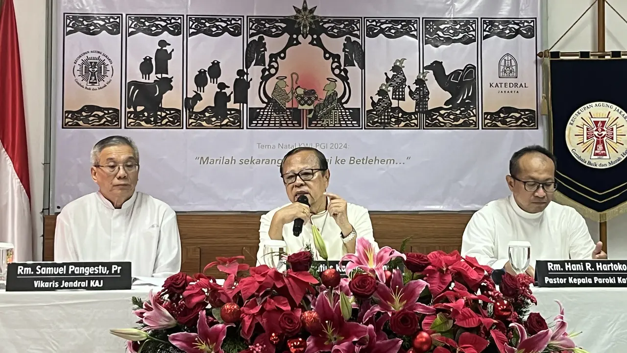 Uskup Agung Jakarta Ignatius Kardinal Suharyo Hardjoatmodjo.