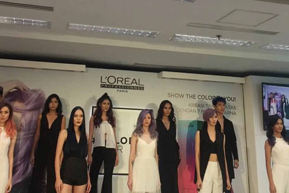 Peluncuran warna rambut baru L’Oreal Professionel/copyright vemale.com/Anisha