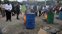 Ratusan Tanduk Rusa Dilindas Alat Berat