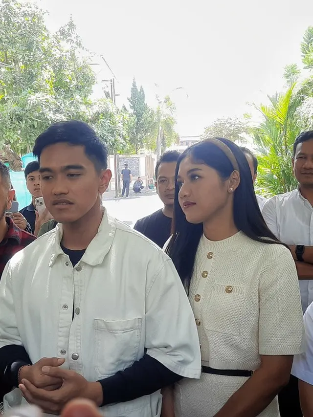 Putra bungsu Presiden Jokowi, Kaesang Pangarep resmi menjadi anggota Partai Solidaritas Indonesia (PSI) pada Sabtu (23/9/2023) (Liputan6.com/Fajar Abrori)