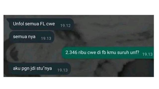 6 Chat Pacar Posesif Ini Bikin Elus Dada, Menguji Kesabaran