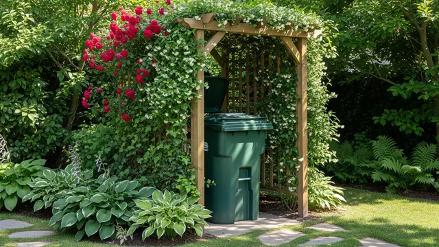 9 Cara Hemat Samarkan Tempat Sampah Outdoor agar Tidak Mencolok di Depan Rumah