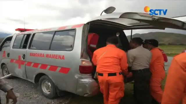 Kelima jenazah tersebut dibawa ke RSUD Wamena untuk diidentifikasi.