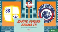 Shopee Liga 1 - Barito Putera Vs Arema FC (Bola.com/Adreanus Titus)