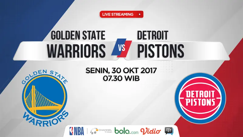 Golden States Warriors Vs Detroit Pistons