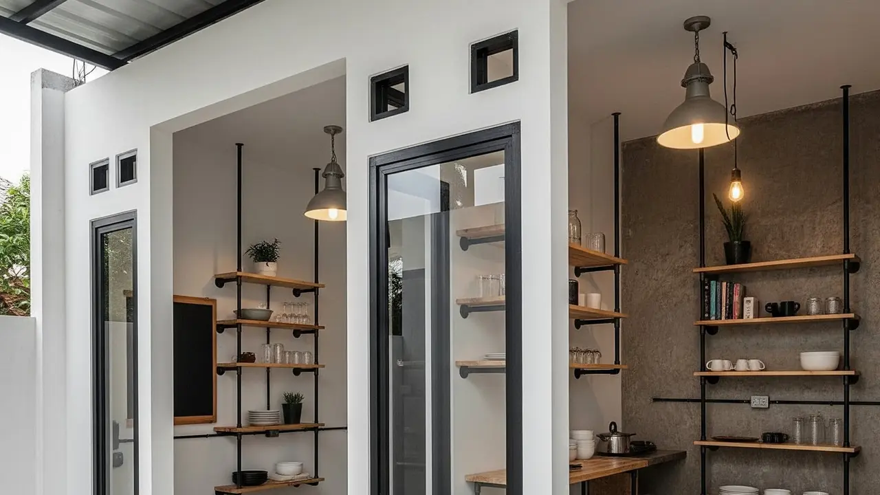 Inspirasi Desain Rumah Sederhana Sekali 2 Kamar Ukuran 4x6