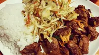 Beef teppanyaki (dok Instagram @tan_tanto_chan/https://www.instagram.com/p/BzFS91VA01M/Ossid Duha Jussas Salma)
