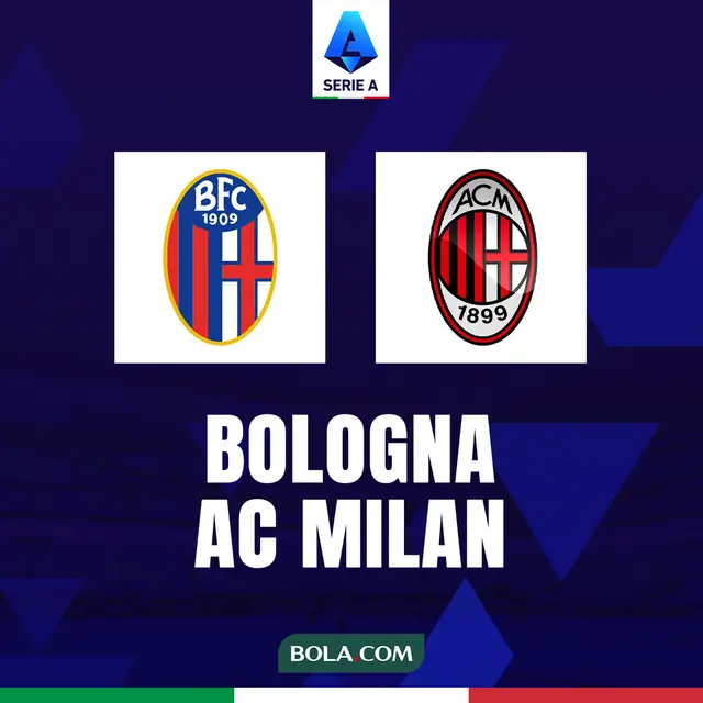 Liga Italia - Bologna Vs AC Milan