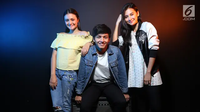 Amanda Rawles, Jefri Nichol dan Indah Permatasari