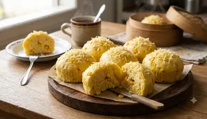 Cara Membuat Roti Kukus Jagung Manis Sederhana Tanpa Mixer, Lembut dan Harum