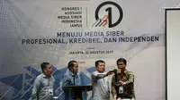 Pembukaan Kongres I Asosiasi Media Siber Indonesia (AMSI) (Liputan6.com/Johan Tallo)