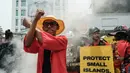 Untuk diketahui, Pulau Pari merupakan salah satu destinasi wisata paling populer di Kepulauan Seribu yang kini terancam akibat kombinasi krisis iklim dan proyek reklamasi oleh perusahaan swasta. (Yasuyoshi CHIBA/AFP)