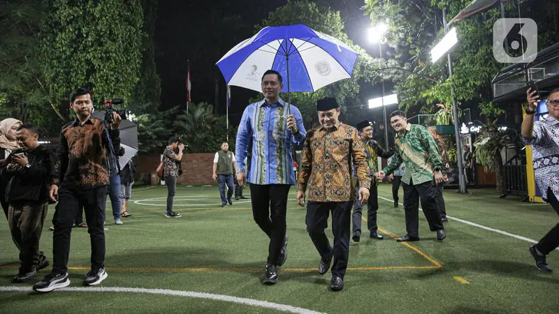 Cak imin Datangi Kediaman SBY di Cikeas