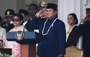 Prabowo Panggil Komandan Usai Puji Upacara HUT ke-81 RI