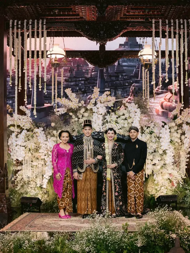 Potret Keluarga Alyssa Daguise di Ngunduh Mantu