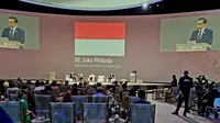 Presiden Joko Widodo (Jokowi). Selama ini Indonesia turut berkontribusi menindaklanjuti isu perubahan iklim melalui berbagai kebijakan nasional dan internasional, salah satunya ikut aktif dalam Konferensi Tingkat Tinggi Conference of the Parties ke 28 (KTT COP28) yang digelar di Dubai, Uni Emirat Arab, 30 November hingga 12 Desember 2023. (Dok. Kemenko Perekonomian)