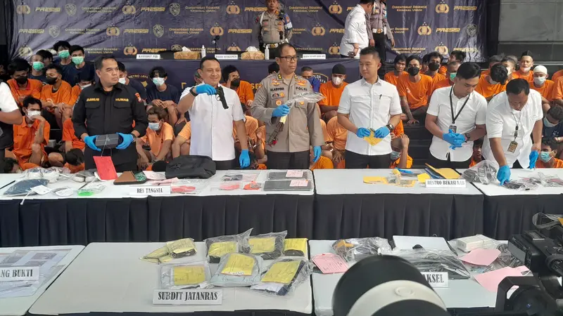 Jelang Ramadhan 2023, Polda Metro Jaya Tangkap 379 Pelaku Kejahatan