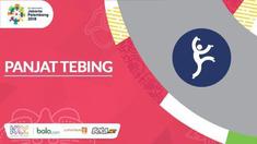Berikut video cabang olahraga panjat tebing beregu putra dan putri mempersembahkan dua medali emas di Asian Games 2018, Senin (27/08/2018).