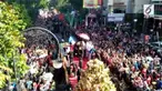 Warga Kota Bandung telah memadati area sekitar Gedung Sate sejak pagi Sabtu (26/8/2017). 