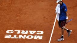 Ekspresi John Isner usai ditaklukkan Rafael Nadal  (REUTERS/Eric Gaillard)