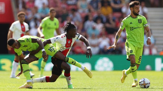 Foto: Bruno Fernandes Kembali Cetak Gol untuk MU di Liga Inggris 2022 / 2023