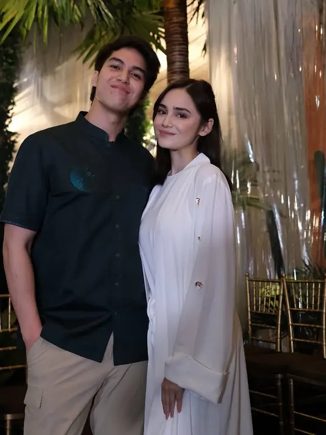 Syifa Hadju saat Halal Bihalal Bersama Keluarga Besar EL Rumi. [@syifahadju]